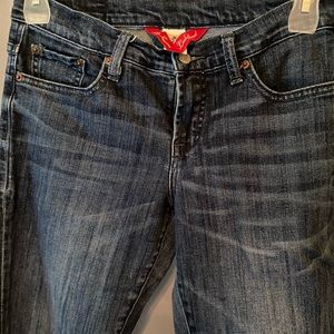 Lucky Brand Dungarees Kingspun Cotton Denim W Jeans  size 6/28  straight leg